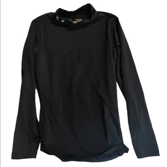 Under Armour Coldgear Long Sleeve Mock Neck Fitted Shirt - Small - Picture 1 of 4